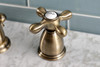 Kingston Brass Heritage Widespread Bathroom Faucets KB197XAX-P