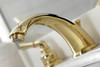 Kingston Brass KB962B Widespread Bathroom Faucet, Polished Brass
