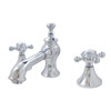 Kingston Brass English Country Widespread Bathroom Faucets KC706XBX-P