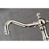Kingston Brass Heritage Widespread Bathroom Faucets KS197XAX-P