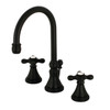 Kingston Brass Governor Widespread Bathroom Faucets KS298XAX-P