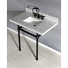 Kingston Brass Templeton Console Sinks KVPB36MBSQX-P