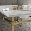 Kingston Brass Monarch Console Sinks KVPB36MSQX-P