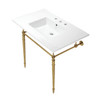 Kingston Brass Edwardian Console Sinks KVPB37227W8XX-P