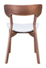 Russell Dining Chair (set Of 2) Walnut & Gray