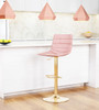 Prima Bar Chair Pink & Gold