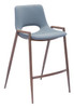 Desi Counter Chair (set Of 2) Gray