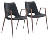 Desi Dining Chair (set Of 2) Black