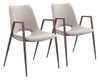 Desi Dining Chair (set Of 2) Beige