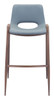 Desi Bar Chair (set Of 2) Gray