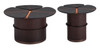 Set Of 2 Martin Coffee Tables Multicolor