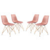 Parker Dining Chair (set Of 4) Pink