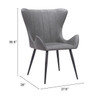 Alejandro Dining Chair Vintage Black