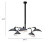 Desden Ceiling Lamp Black