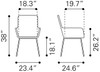 Lyon Dining Chair (set Of 2) Natural