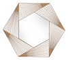 Aspect Hexagonal Mirror Gold