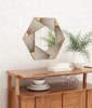 Aspect Hexagonal Mirror Gold