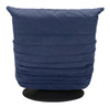 Down Low Swivel Chair Blue