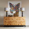 Elk Home Butterfly Wall Art - 3168-082