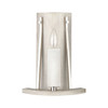 Elk Home White Stone 1-Light Sconce - 69340/1