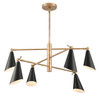 Elk Home Calder 6-Light Chandelier - 89217/6