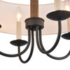 Elk Home Neville 4-Light Semi Flush Mount - 89704/4