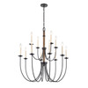 Elk Home Neville 12-Light Chandelier - 89709/8+4