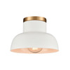 Elk Home Lewellen 1-Light Semi Flush Mount - EC89704/1