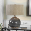 Uttermost Vardenis Gray Ceramic Lamp