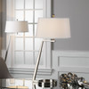 Uttermost Ordino Brushed Nickel Lamp