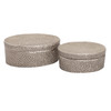 Elk Home Oval Pebble Box - Bin - Basket - H0807-10658