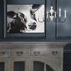 Elk Home Lucy The Cow Wall Art - S0016-8146