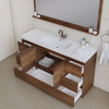 Paterno 60 Inch Single Modern Freestanding Bathroom Vanity, Rosewood
