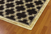 Dynamic Yazd Machine-made 2816 Black Area Rugs