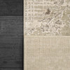 Dynamic Renaissance Machine-made 3157 Ivory/grey Area Rugs