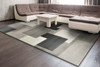 Dynamic Stella Machine-made 3283 Charcoal/ivory/grey Area Rugs