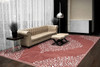 Dynamic Hera Machine-made 3302 Brick/ivory Area Rugs