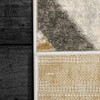 Dynamic Zahara Machine-made 4415 Grey/gold Area Rugs