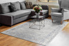 Dynamic Carson Machine-made 5222 Grey/ivory Area Rugs