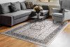 Dynamic Carson Machine-made 5225 Ivory/black Area Rugs