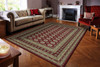 Dynamic Ancient Garden Machine-made 57102 Red/beige Area Rugs