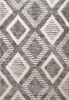 Dynamic Cruz Machine-made 7006 Grey/ivory Area Rugs