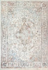 Dynamic Mood Machine-made 8457 Red/blue/ivory Area Rugs