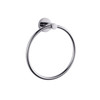 Bagno Nera Stainless Steel Towel Ring - Chrome