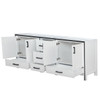 Ziva 84" White Vanity Cabinet Only