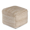 Anji Mountain AMBPF002-2014  Hand-crafted Poufs - 22" X 22" X 16"