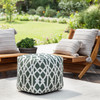 Anji Mountain AMBWF009-1616  Hand-crafted Indoor/outdoor Poufs - 18" X 18" X 18"