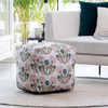 Anji Mountain AMBWF012-1616  Hand-crafted Indoor/outdoor Poufs - 18" X 18" X 18"