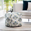 Anji Mountain AMBWF013-1616  Hand-crafted Indoor/outdoor Poufs - 18" X 18" X 18"