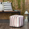 Anji Mountain AMBWF016-1616  Hand-crafted Indoor/outdoor Poufs - 18" X 18" X 18"
